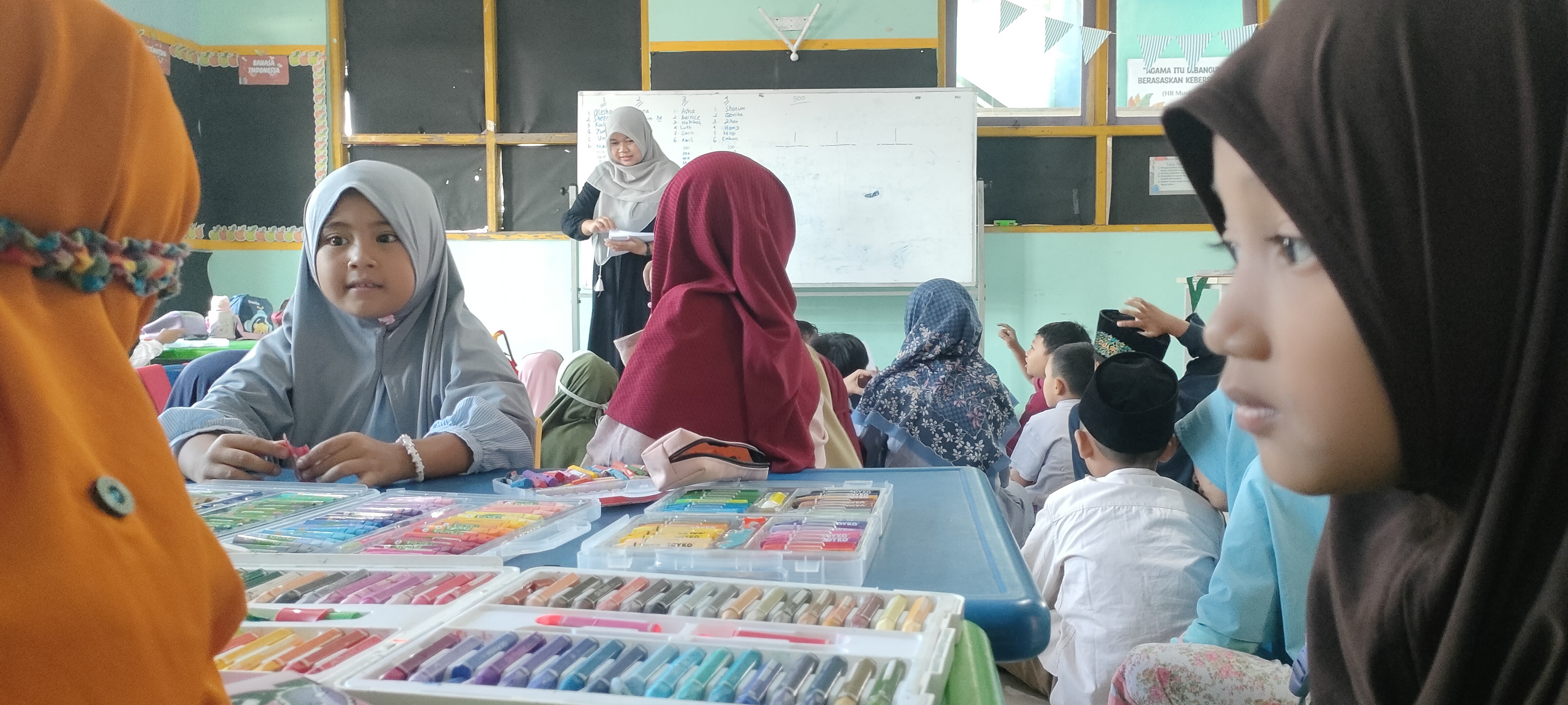 Foto ekskul Seni Lukis