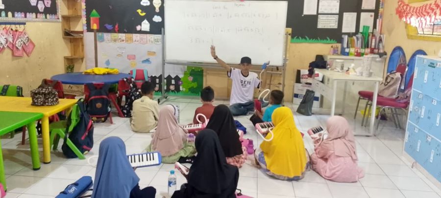 Foto ekskul Seni Musik
