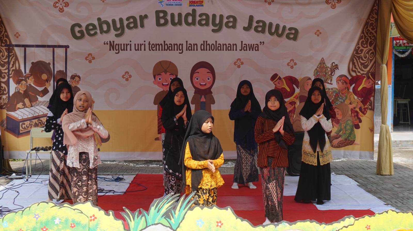 Foto berita: Gebyar Budaya Jawa SD Muhammadiyah 2 Tulangan: Meriah, Edukatif, dan Sarat Nilai Luhur