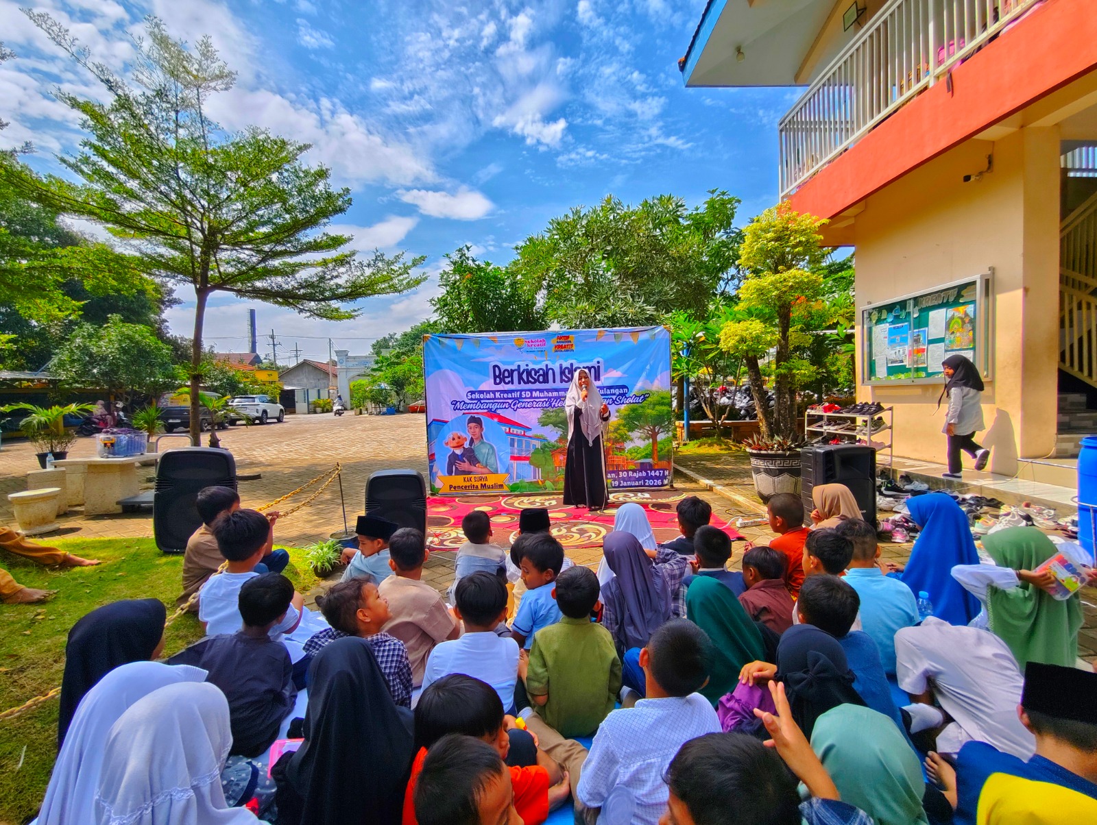 Foto berita: Peringatan Isra’ Mi’raj 1447 H, SD Muhammadiyah 2 Tulangan Tanamkan Kedisiplinan Sholat Sejak Dini
